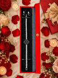 Luna Bloom Bracelet & Earrings Set
