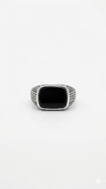 Elite Black Signet Ring