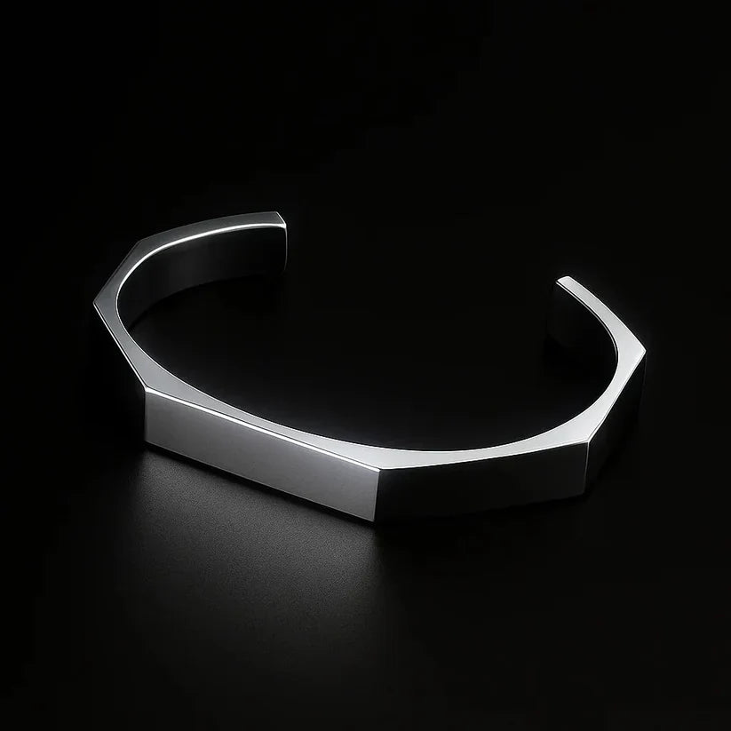 Hexagonal Stainless Steel Bracelet
